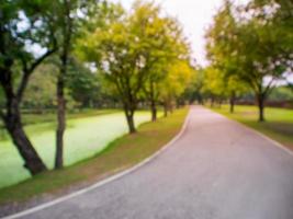 Blurred image natural green park background wallpaper photo