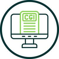 Cgi Vector Icon Design