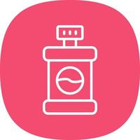 Mouthwash Vector Icon Design