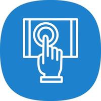 Touch Screen Vector Icon Design