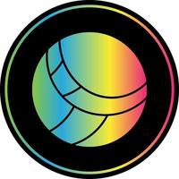 diseño de icono de vector de voleibol