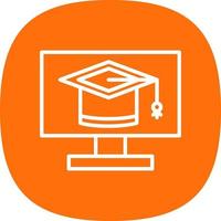 E Learning Vector Icon Design