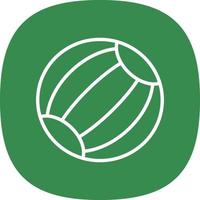 Beach Ball Vector Icon Design