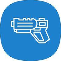 Laser Tag Vector Icon Design