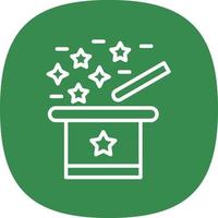 Magic Trick Vector Icon Design