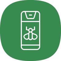 Insect Repellent Vector Icon Design