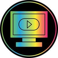 Youtuber Vector Icon Design