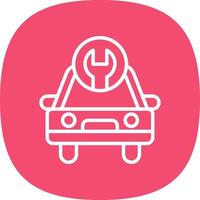 Car Service Vector Icon Design