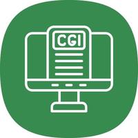 Cgi Vector Icon Design