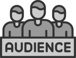 Audience Vector Icon Design