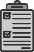 Checklist Vector Icon Design