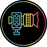 Dslr Camera Vector Icon Design