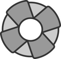 Life Preserver Vector Icon Design