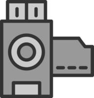 Camera Roll Vector Icon Design