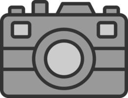 Photo Camera Vector Icon Design