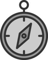 Compass Vector Icon Design