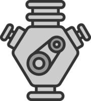 Engine Vector Icon Design