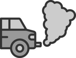 Emission Vector Icon Design