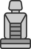 Seat Vector Icon Design
