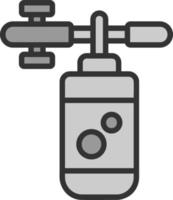 Foam Gun Vector Icon Design