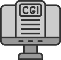 Cgi Vector Icon Design