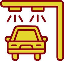 Car Wash Vector Icon Design