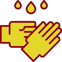 Hand Washing Vector Icon Design