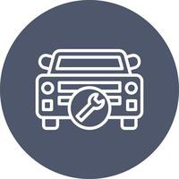 Car Repairng Vector Icon