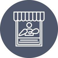 Butcher Shop Vector Icon