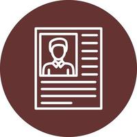 Resume Vector Icon