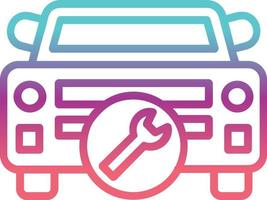 Car Repairng Vector Icon