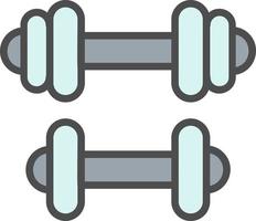 Dumbell Vector Icon