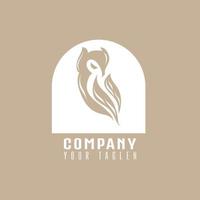 Simple and Modern owl logo for company, business, community, team etc. vector