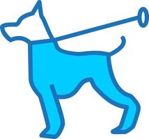 Dog Walking Vector Icon