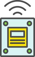 Network Device Vector Icon