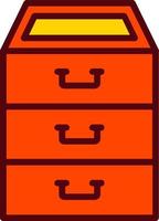 Filing Cabinet Vector Icon