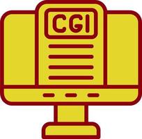 Cgi Vector Icon Design