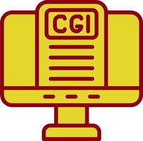 Cgi Vector Icon Design