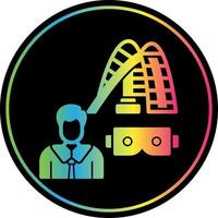 Vr Ride Vector Icon Design