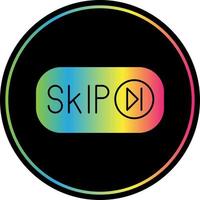 Skip Ad Vector Icon Design
