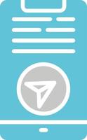 Telegram Chat Vector Icon