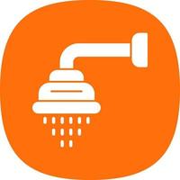 Shower Head Vector Icon Design