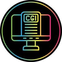 Cgi Vector Icon Design