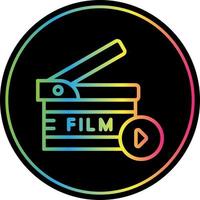 diseño de icono de vector de filmación