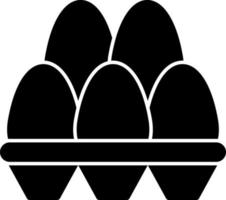 Eggs Vector Icon Design