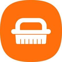 Cleaning Brush Vector Icon Design