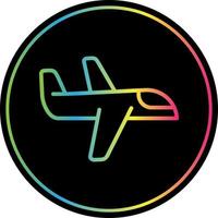 Airplane Vector Icon Design