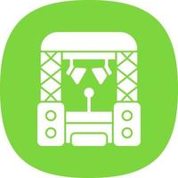 Stage Vector Icon Design