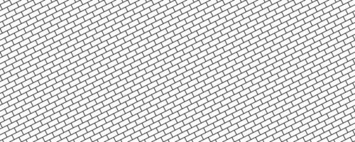 diagonal line brick wall seamless pattern vector