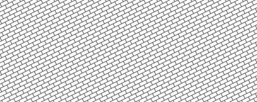 diagonal line brick wall seamless pattern vector